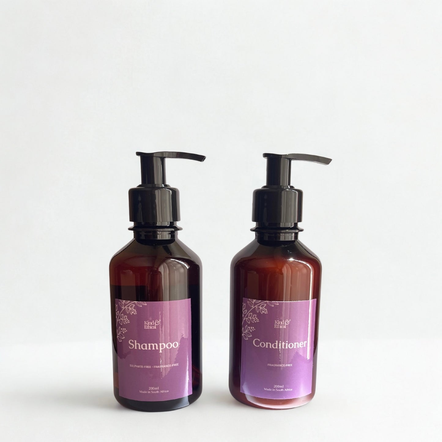 Sulphate-Free, Fragrance-Free Shampoo and Conditioner Bundle
