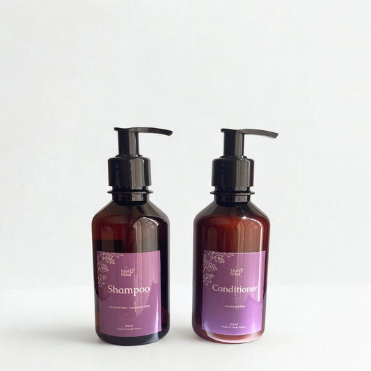 Sulphate-Free, Fragrance-Free Shampoo and Conditioner Bundle